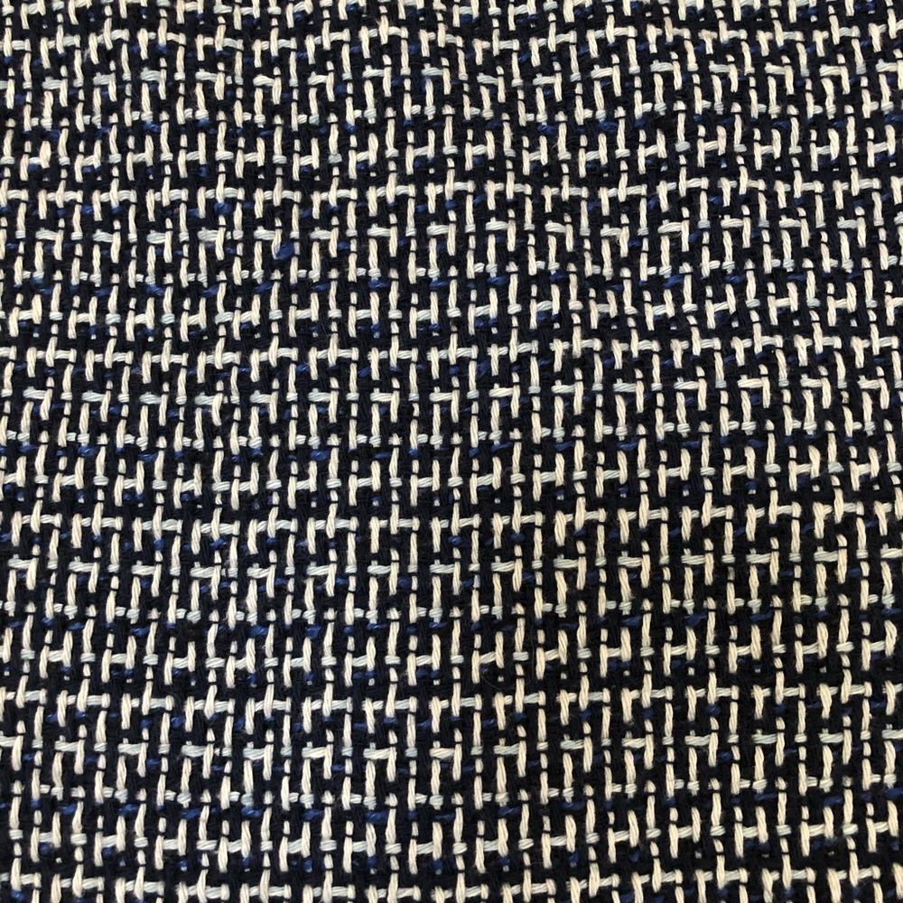 Tory Burch Darren blue & white tweed pencil skirt - Picture 3 of 8